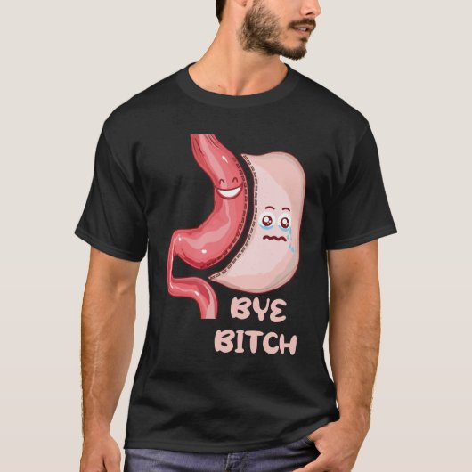 T-shirt Drôle Manche gastrique Bariatric VSG Surgery Gastr (Devant)