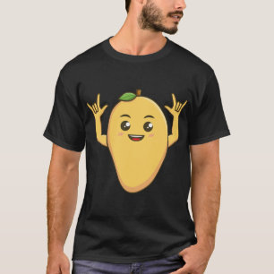 T-shirt Drôle Mango Designs Pour Hommes Femmes Fruitarienn