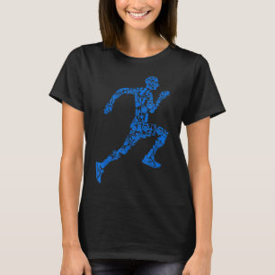 T-shirt Drôle Marathon Runner Cadeaux de course pour homme