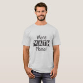 T-shirt Drôle Math Chemise Math Cadeaux Math (Devant entier)