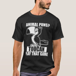 T-shirt Drôle Mauvais Papa Plaisanter Animal Pun Toucan Jo