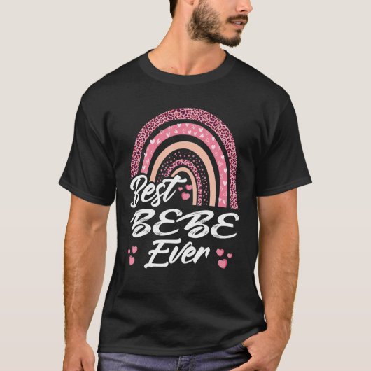 T-shirt Drôle meilleure Bebe jamais Rainbow mignon Fête de (Devant)