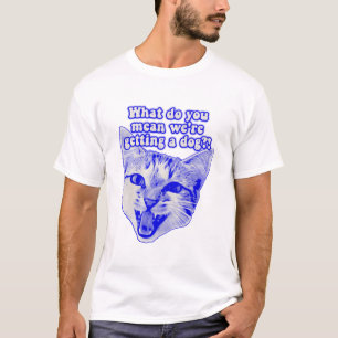 T-shirt Drôle mème de chat grincheux pour kitty et amoureu