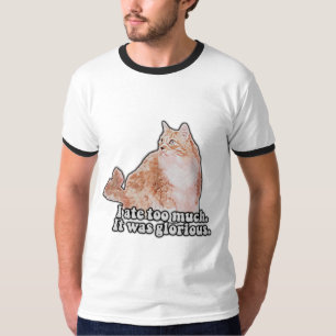 T-shirt Drôle mème de chat grincheux pour les amateurs de