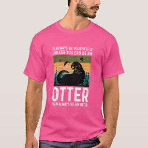T-shirt Drôle Mer Otter Amant Cadeau animal Hommes Femmes
