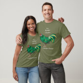 T-shirt Drôle Mère Clucker Poulet Agricole Poulet Vert (Unisexe)