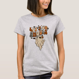 T-shirt Drôle mignon Allons Gouls Halloween