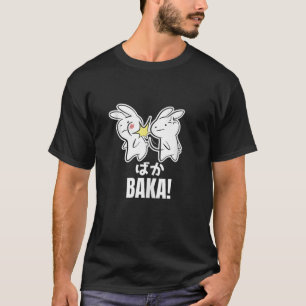T-shirt Drôle Mignon Anime Baka Lapin Bunny Slap Baka Japo