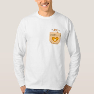 T-shirt Drôle mignon chien dans votre Fête des pères de po
