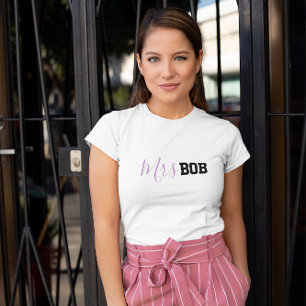 T-shirt Drôle mignon nouvelle mer Lune de miel Mme New Wif