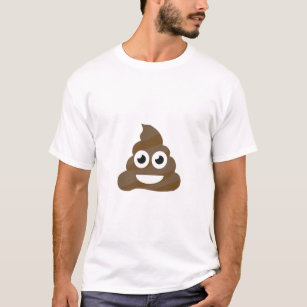 T-shirt Drôle mignon Poop Emoji