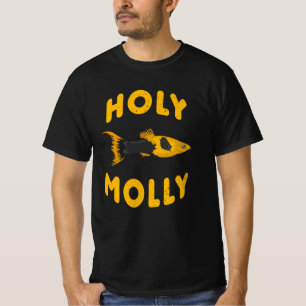 T-shirt Drôle Mignonne Molly Poisson Cadeau Pour Les Propr