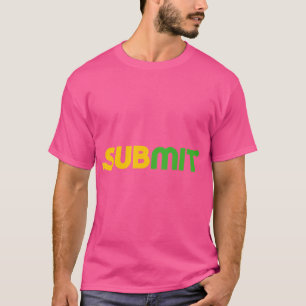 T-shirt Drôle Mixed martial art Jiu Jitsu Soumission Cadea