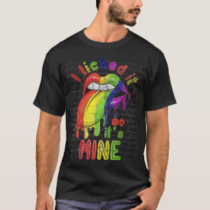 T-shirt Drôle Mois Gay pride Lesbienne Je L'Ai Laché Donc