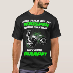 T-shirt Drôle Motocross et Supercross 2 Stoke Cadft