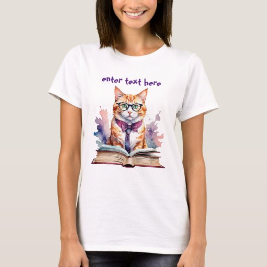 T-shirt Drôle Nerd, Geek Amoureux des chats cadeau (Devant)