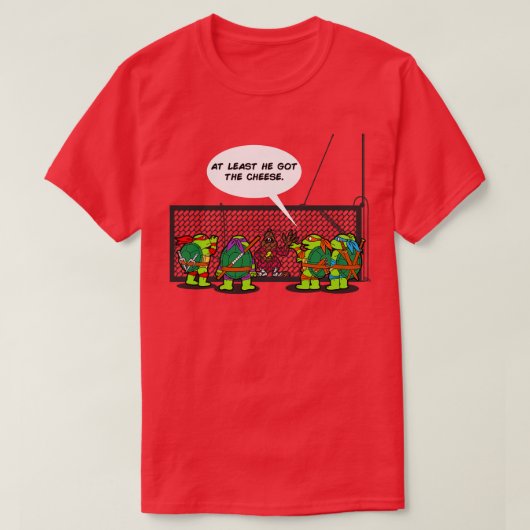 T-shirt Drôle Ninjas Hilarious Turtle Rat Trap (Design devant)