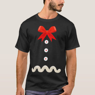 T-shirt Drôle Noël Gingerbread Homme Costume costume Noël