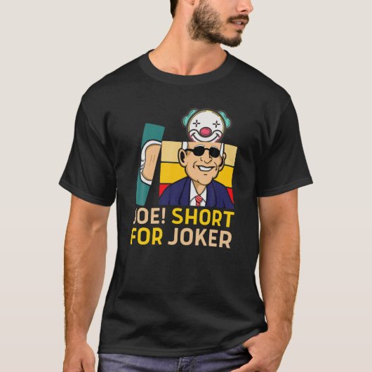 T-shirt Drôle Noël Joe Biden Clown Joker American Ugl (Devant)