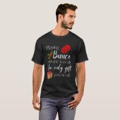 T-shirt Drôle Noël Jouer Bunco Avec Moi Est Bunc Cadeau (Devant entier)