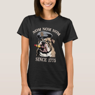 T-shirt Drôle Nom Je MANGE Crayons Depuis 1775 Vétérans