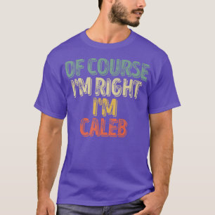 T-shirt Drôle Nom PersonnaliséBien Sûr Je Suis Droite Im C