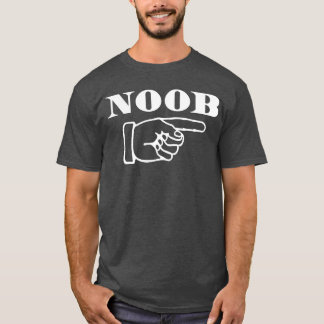 T-shirt Drôle Noob Gaming Je suis avec Noob Gamer drôle