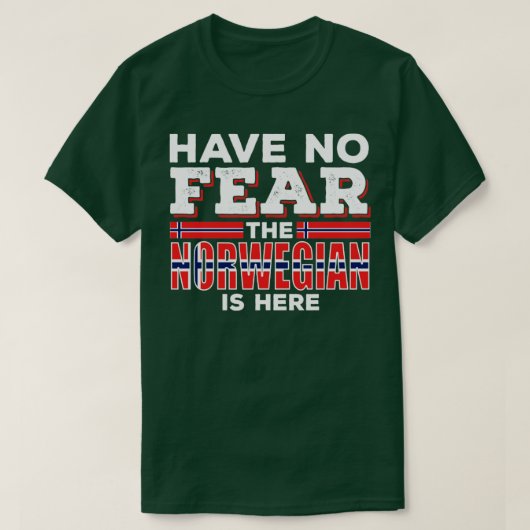 T-shirt Drôle Norvégien (Design devant)