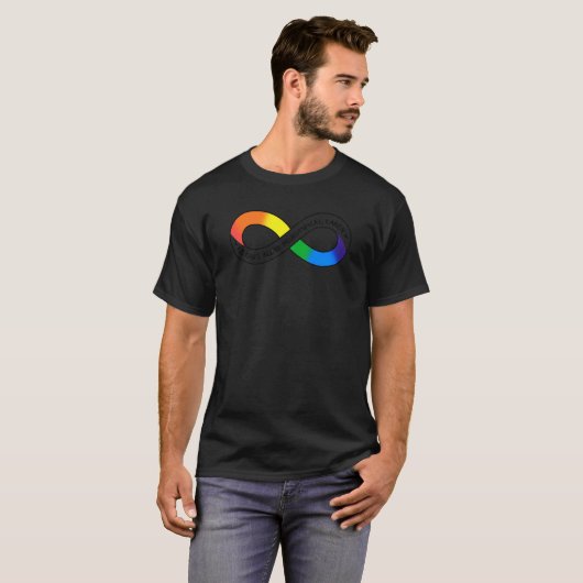 T-shirt Drôle, nous ne pouvons pas tous être neurotypiques (Devant entier)