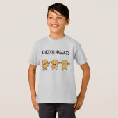 T-shirt Drôle Nuggets de poulet (Devant entier)