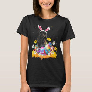 T-shirt Drôle OEuf de Pâques Portugais Chien d'eau de Pâqu