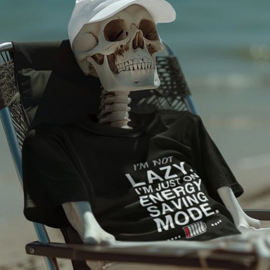 T-shirt Drôle - Offre en mode Économie d'énergie