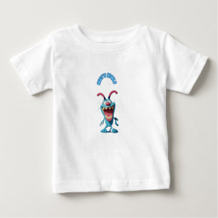 T-shirt drôle OGGY pour nouveau bébé