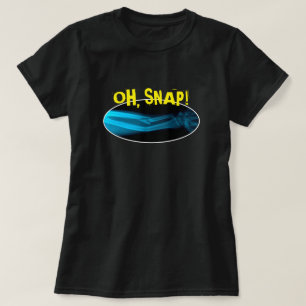 T-shirt Drôle "Oh Snap" Bras brisé Xray