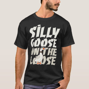 T-shirt Drôle Oie Silly Sur L'Humour Foolish Duck Perdu