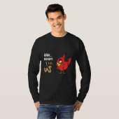 T-shirt Drôle Oiseau ver Ahh Meow Terme Oiseau (Devant entier)