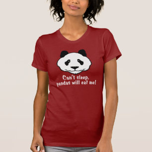 T-shirt Drôle Panda