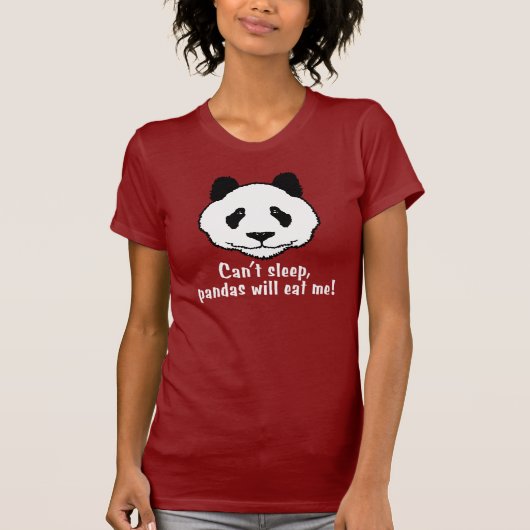 T-shirt Drôle Panda (Devant)