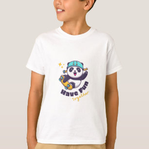 T-shirt Drôle Panda Cute Pour Animaux Amateurs