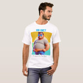 T-shirt Drôle Papa - DB Diet (Devant entier)