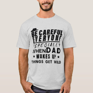 T-shirt Drôle Papa Design Humoristique Famille Citation po