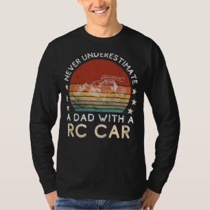 T-shirt Drôle Papa RC Voiture Tee - Dads Amusants Télécomm