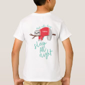 T-shirt Drôle paresse (Dos)