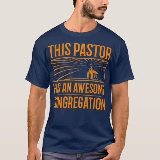 T-shirt Drôle Pasteur Appréciation Cadeau Hommes Christian