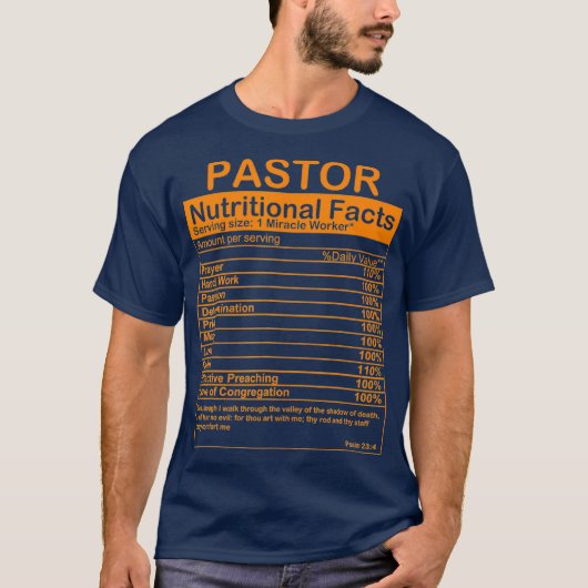 T-shirt Drôle Pasteur Appréciation Cadeau Pour Hommes Femm (Devant)