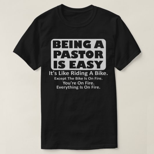 T-shirt Drôle Pasteur Jésus, Pasteur Appréciation Christia (Design devant)