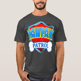 T-shirt Drôle PAWPAW Patrol Chien Maman Papa Pour Hommes F