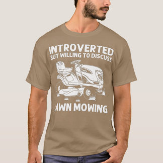 T-shirt Drôle Pelouse Mowing Cadeau Hommes Femmes Lawn Mow
