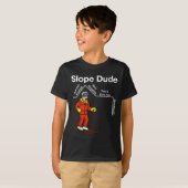 T-shirt Drôle pente Dude Algebra Geometry Middle School Ma (Devant entier)