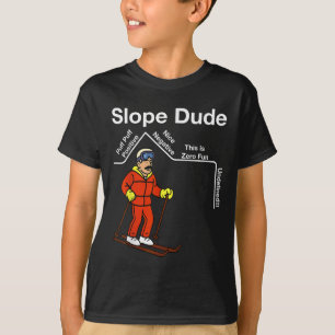 T-shirt Drôle pente Dude Algebra Geometry Middle School Ma